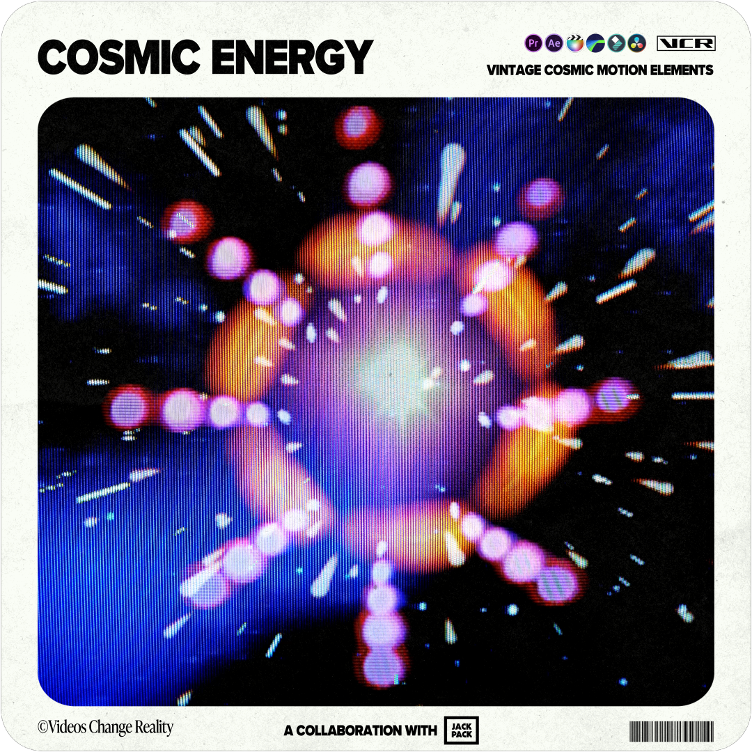 Cosmic Energy | Vintage Cosmic Motion Elements