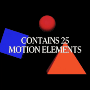Vintageometry 3D | 80s Motion Elements